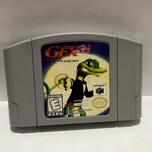 Gex 64 Enter the Gecko For Nintendo 64